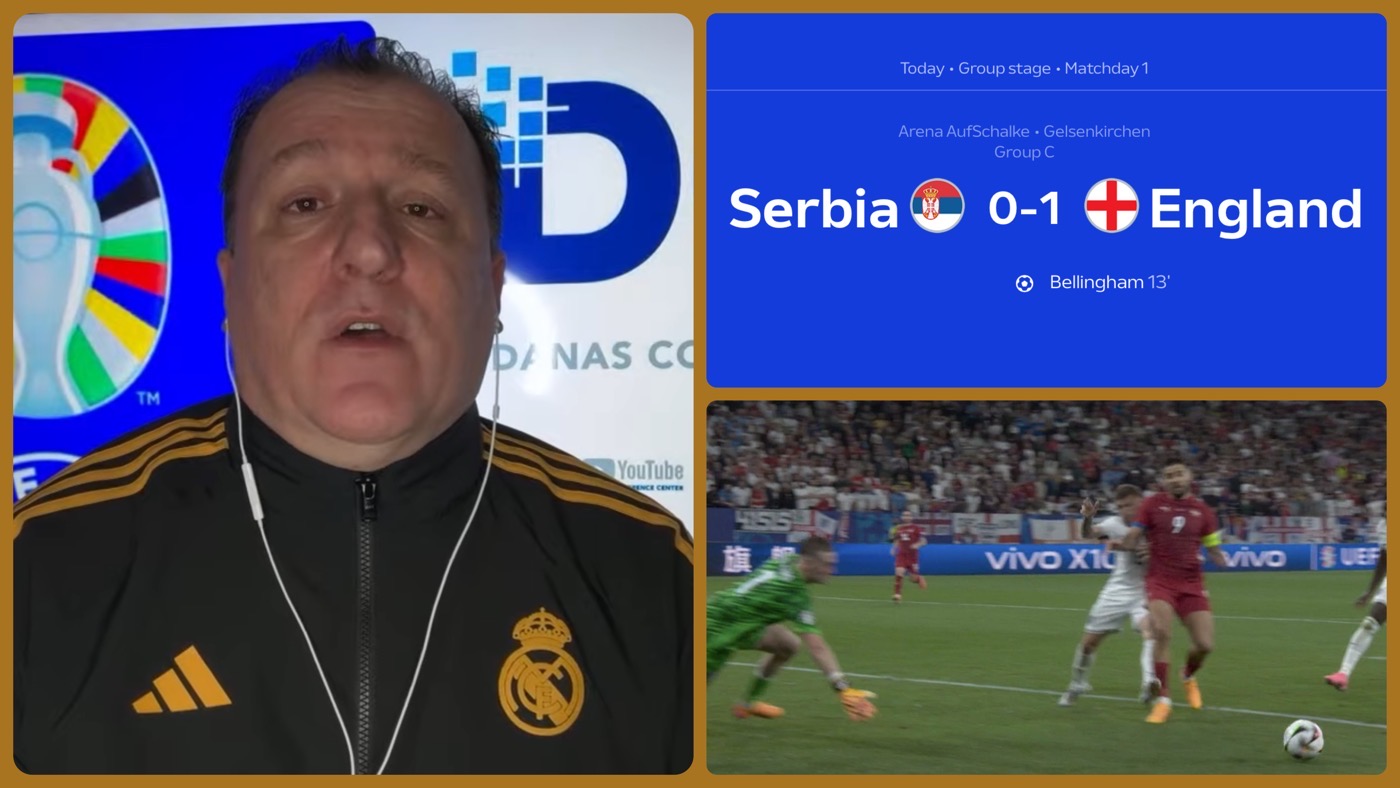 Željko Pantić: Tesna pobeda Engleske, Srbija se nije obrukala, Orsato lako mogao da svira penal…(VIDEO)