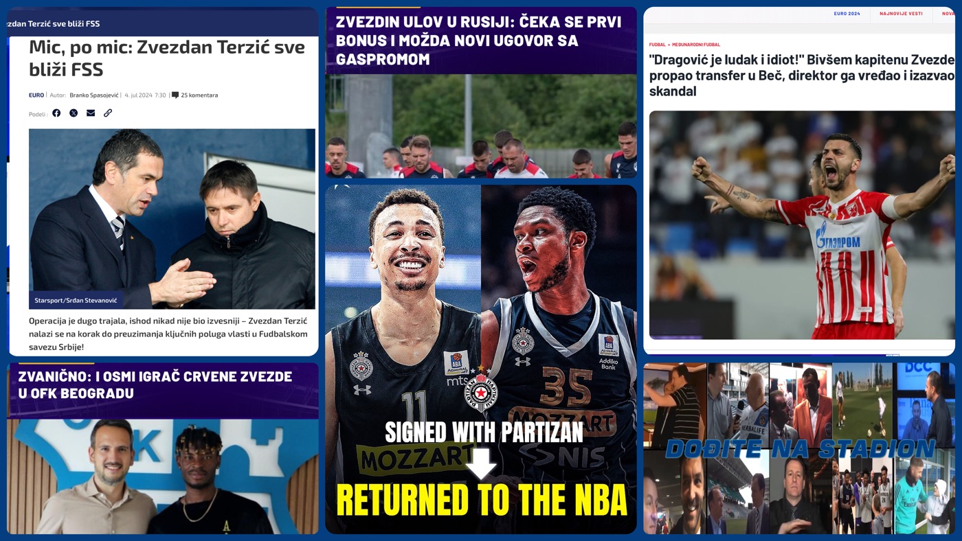 Željko Pantić: Dođite na stadion 854. Dragovićeva plata, novi ruski milioni za Zvezdu i NBA Partizan… (VIDEO)