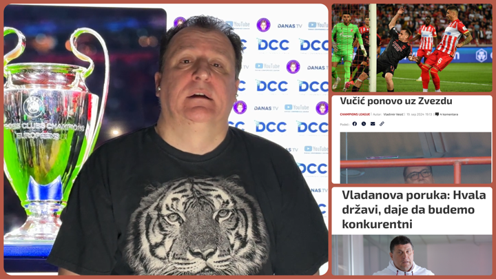 Željko Pantić: Poraz Zvezde sa devet krila i jednim desnim bekom, Benfika rasplakala Mecenu iz lože…(VIDEO)