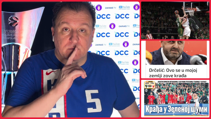 Željko Pantić: Vučićeva Crvena zvezda nenaviknuta na nepravdu i oštećeni Partizan koji je sam kriv… (VIDEO)